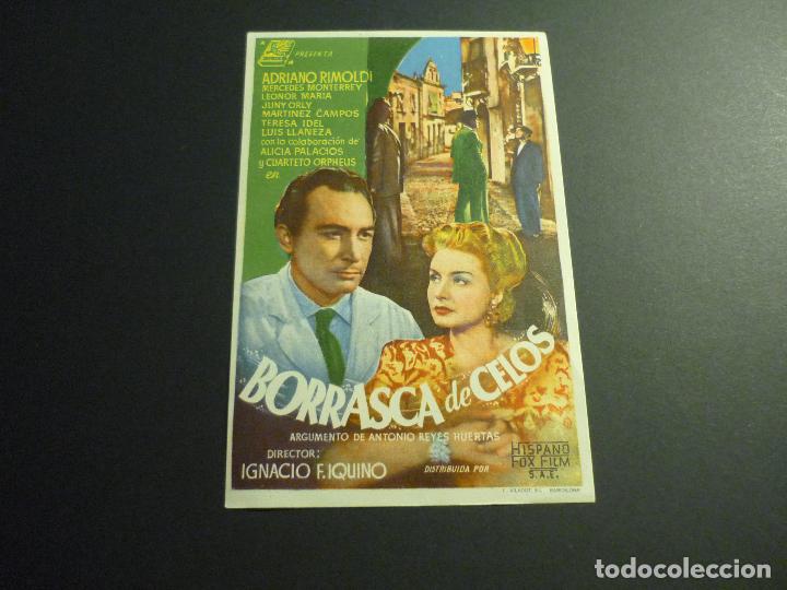 Cine: BORRASCA DE CELOS PROGRAMA DE CINE SIN PUBLICIDAD - Foto 1