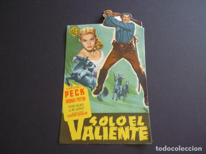 Cine: SOLO EL VALIENTE PROGRAMA DE CINE SIN PUBLICIDAD - Foto 1