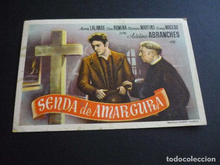 Cine: SENDA DE AMARGURA PROGRAMA DE CINE SIN PUBLICIDAD - Foto 1