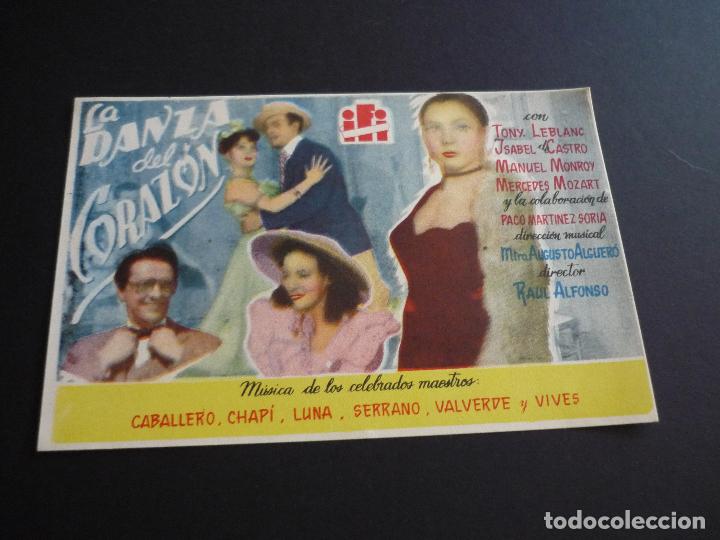 Cine: LA DANZA DEL CORAZON PROGRAMA DE CINE SIN PUBLICIDAD - Foto 1