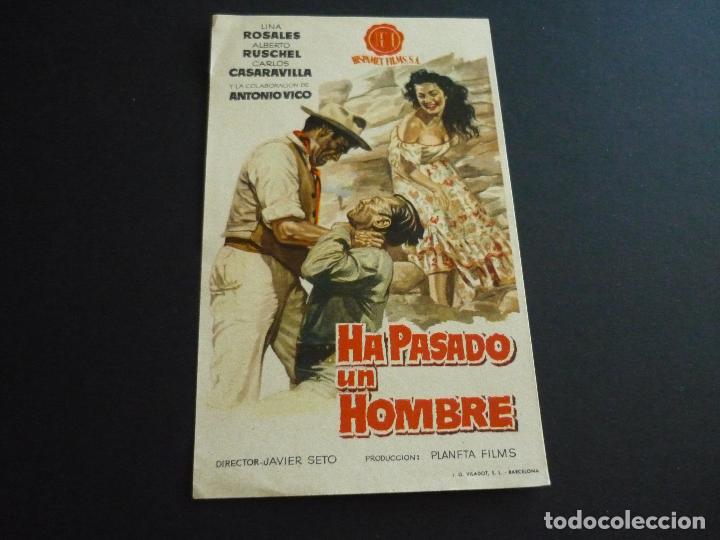 Cine: HA PASADO UN HOMBRE PROGRAMA DE CINE SIN PUBLICIDAD - Foto 1