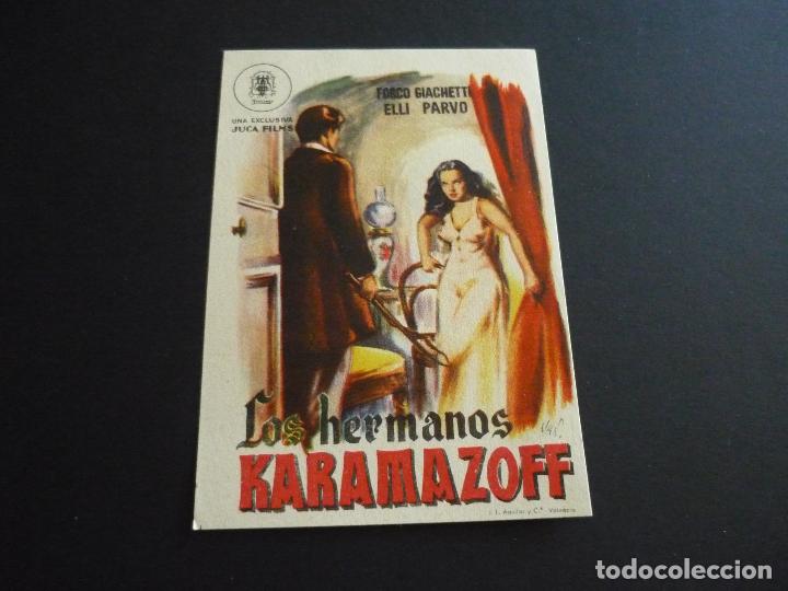 Cine: LOS HERMANOS KARAMAZOFF PROGRAMA DE CINE SIN PUBLICIDAD - Foto 1