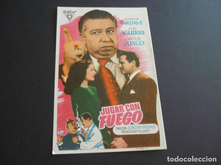 Cine: JUGAR CON FUEGO PROGRAMA DE CINE SIN PUBLICIDAD - Foto 1