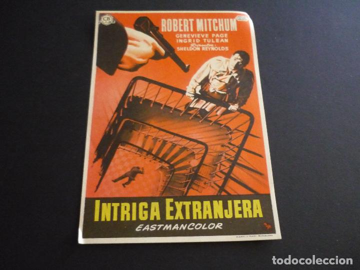 Cine: INTRIGA EXTRANJERA PROGRAMA DE CINE SIN PUBLICIDAD - Foto 1
