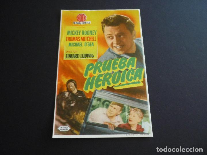Cine: PRUEBA HEROICA PROGRAMA DE CINE SIN PUBLICIDAD - Foto 1