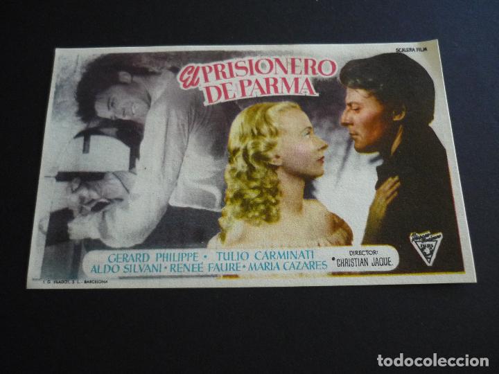 Cine: EL PRISIONERO DE PARMA PROGRAMA DE CINE SIN PUBLICIDAD - Foto 1