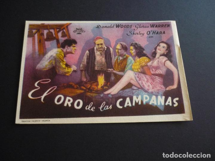 Cine: EL ORO DE LAS CAMPANAS PROGRAMA DE CINE SIN PUBLICIDAD - Foto 1