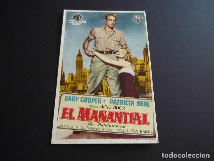 Cine: EL MANANTIAL PROGRAMA DE CINE SIN PUBLICIDAD - Foto 1