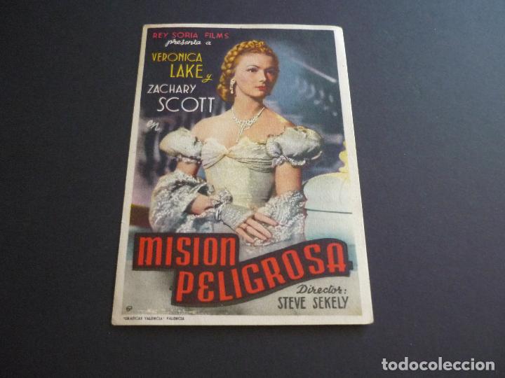 Cine: MISION PELIGROSA PROGRAMA DE CINE SIN PUBLICIDAD - Foto 1