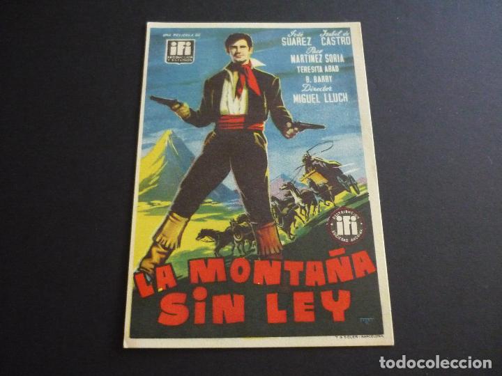 Cine: LA MONTA&Ntilde;A SIN LEY PROGRAMA DE CINE SIN PUBLICIDAD - Foto 1