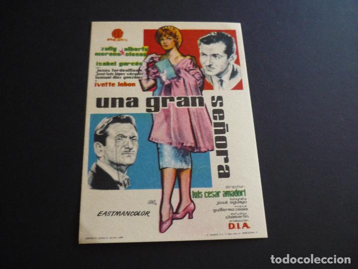 Cine: UNA GRAN SE&Ntilde;ORA PROGRAMA DE CINE SIN PUBLICIDAD - Foto 1