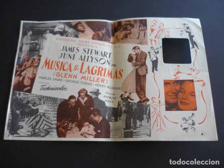 Cine: MUSICA Y LAGRIMAS PROGRAMA DE CINE SIN PUBLICIDAD - Foto 1
