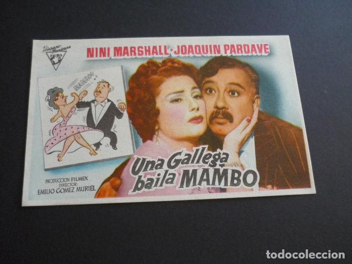 Cine: UNA GALLEGA BAILA MAMBO PROGRAMA DE CINE SIN PUBLICIDAD