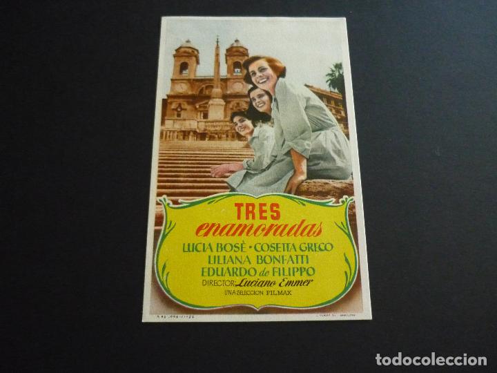 Cine: TRES ENAMORADAS PROGRAMA DE CINE SIN PUBLICIDAD - Foto 1