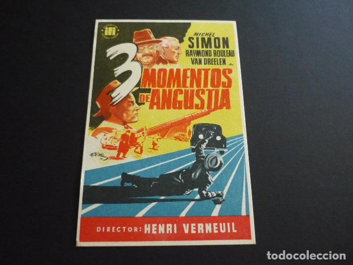 Cine: 3 MOMENTOS DE ANGUSTIA PROGRAMA DE CINE SIN PUBLICIDAD - Foto 1
