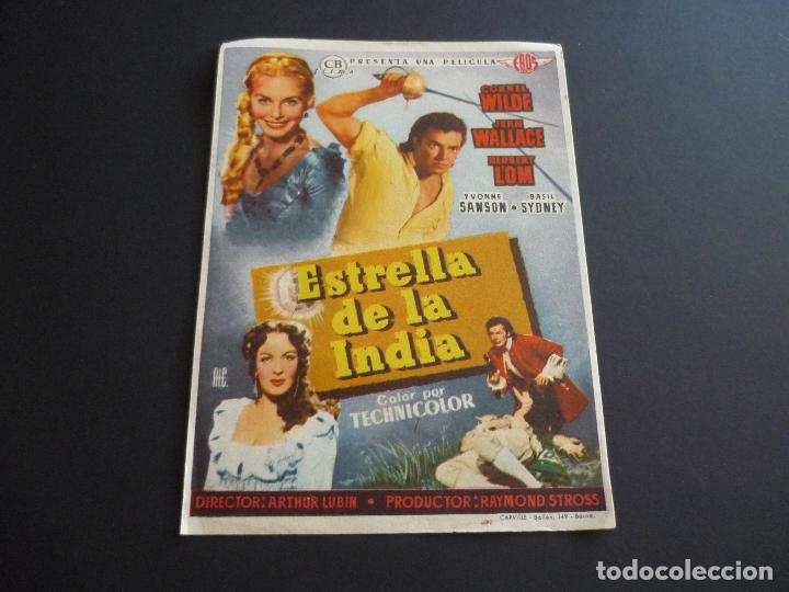 Cine: ESTRELLA DE LA INDIA PROGRAMA DE CINE SIN PUBLICIDAD - Foto 1