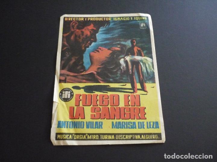 Cine: FUEGO EN LA SANGRE PROGRAMA DE CINE SIN PUBLICIDAD - Foto 1
