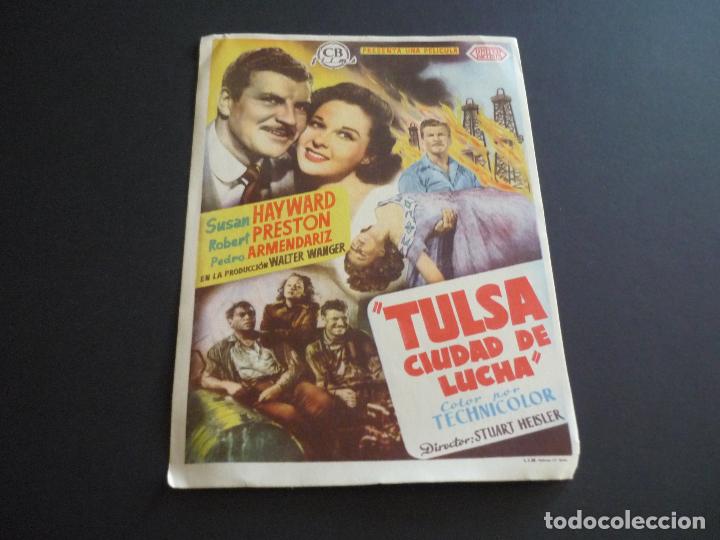 Cine: TULSA CIUDAD DE LUCHA PROGRAMA DE CINE SIN PUBLICIDAD - Foto 1
