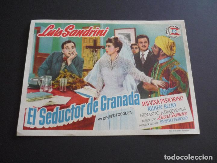 Cine: EL SEDUCTOR DE GRANADA PROGRAMA DE CINE SIN PUBLICIDAD - Foto 1