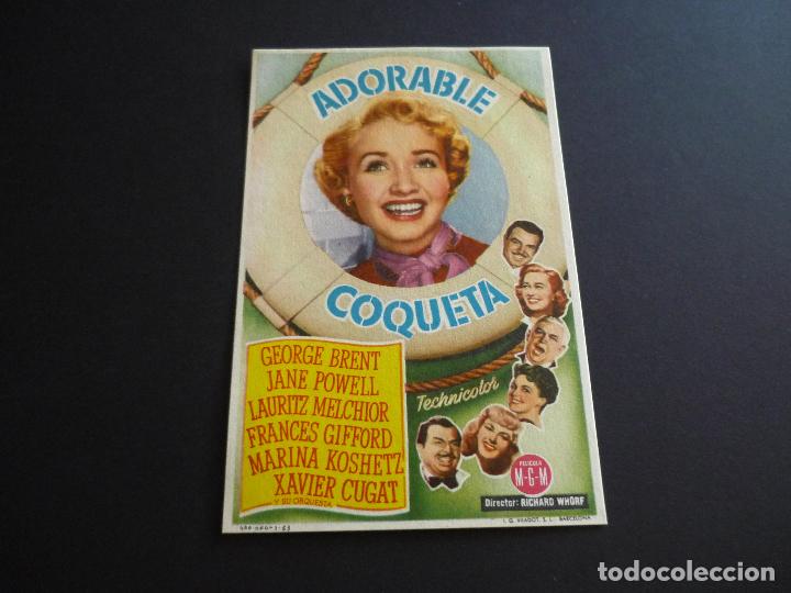 Cine: ADORABLE COQUETA PROGRAMA DE CINE SIN PUBLICIDAD - Foto 1