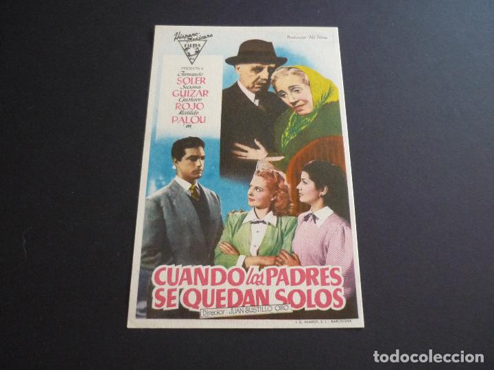 Cine: CUANDO LOS PADRES SE QUEDAN SOLOS PROGRAMA DE CINE SIN PUBLICIDAD - Foto 1