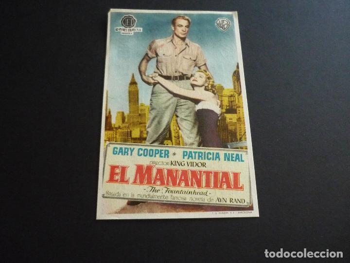 Cine: EL MANANTIAL PROGRAMA DE CINE SIN PUBLICIDAD - Foto 1