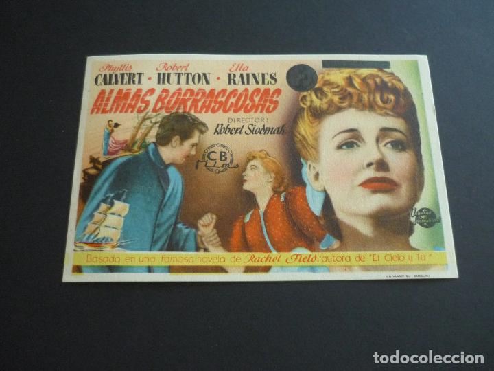Cine: ALMAS BORRASCOSAS PROGRAMA DE CINE SIN PUBLICIDAD - Foto 1
