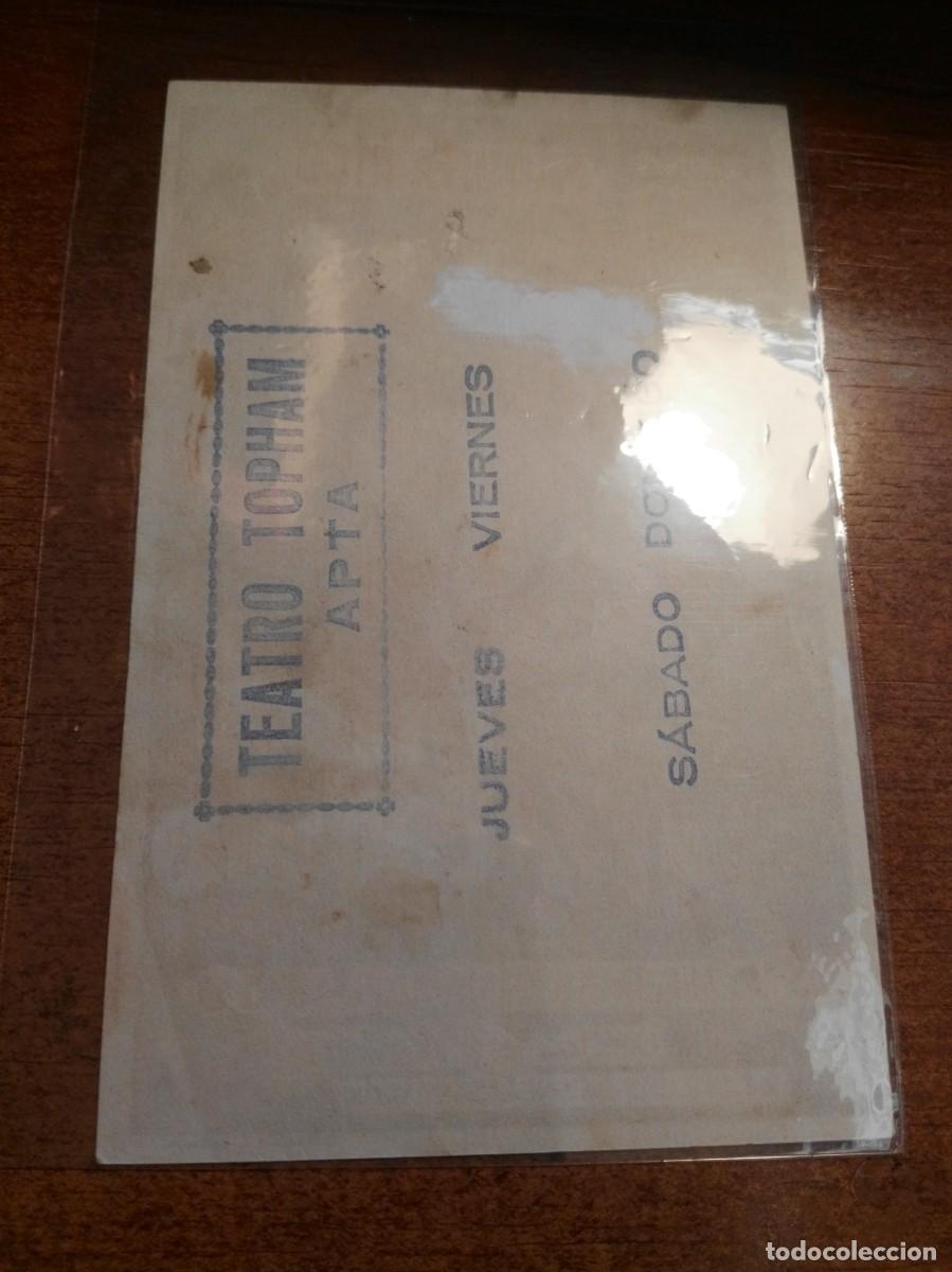 Cine: PROGRAMA O FOLLETO DE MANO DE CINE la moza de cantaro - Foto 2