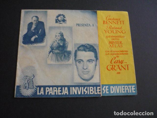 Cine: LA PAREJA INVISIBLE SE DIVIERTE PROGRAMA DE MANO DOBLE - Foto 1