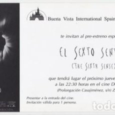 Cine: EL SEXTO SENTIDO (CON PUBLICIDAD)