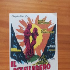  Foglietti di film di film antichi di cinema: FOLLETO DE MANO - EL DESFILADERO DE LA MUERTE - SUSAN HAYWARD - SIN PUBLICIDAD (149)