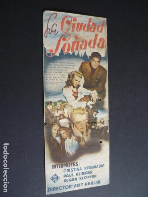Cine: LA CIUDAD SO&Ntilde;ADA PROGRAMA DE CINE CON PUBLICIDAD CINE MARI LEON - Foto 1