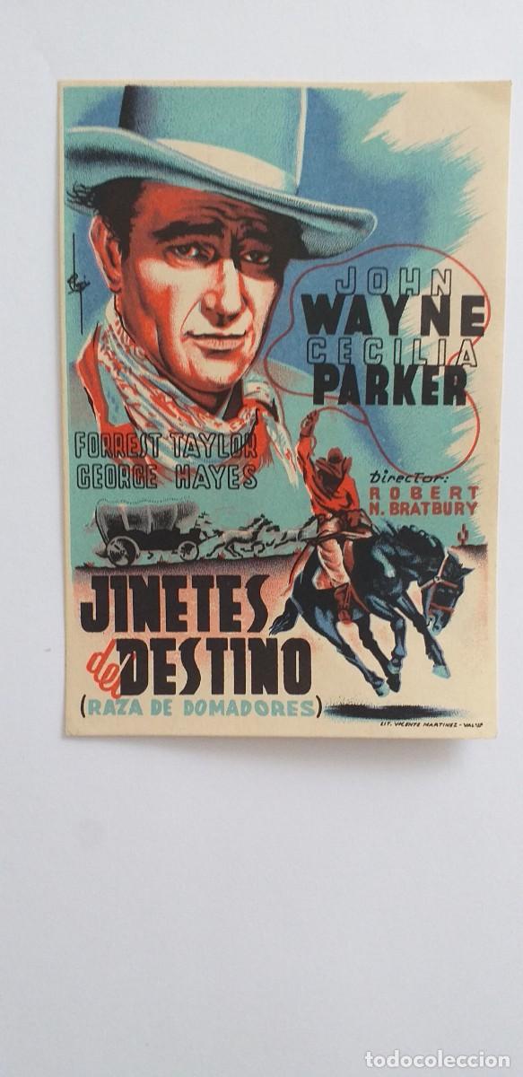 Cine: PROGRAMA DE CINE JINETES DEL DESTINO - Foto 1