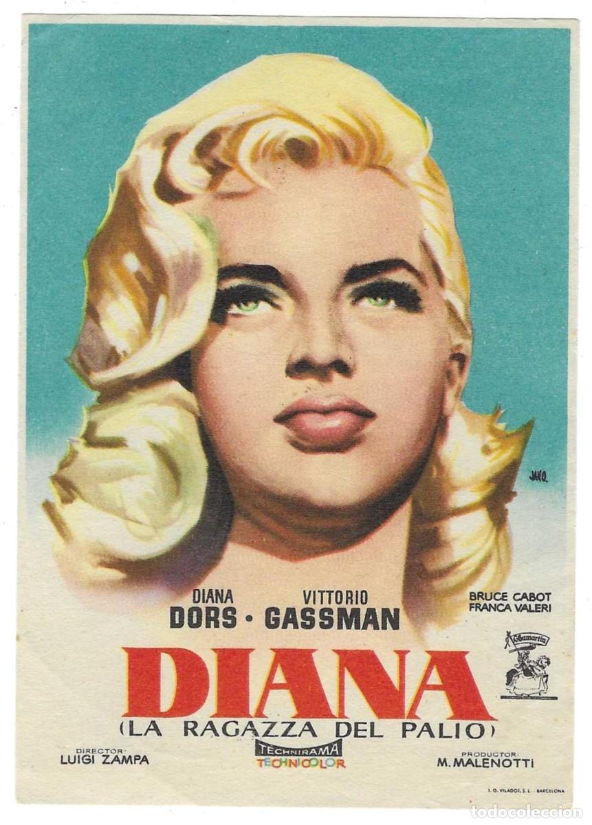 Cine: Programa Cine. Diana. Diana Dors. 19-1537 - Foto 1