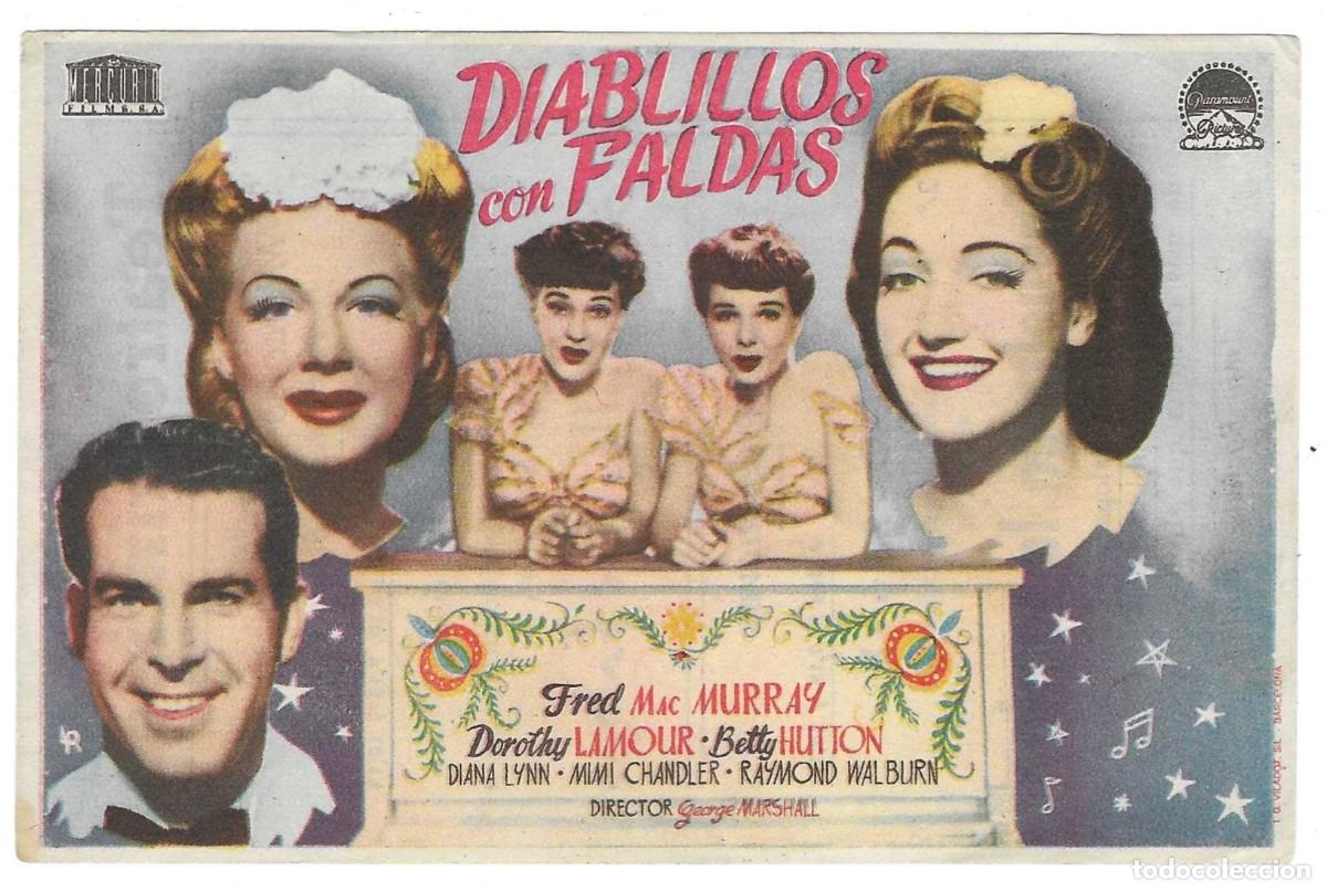 Cine: Programa Cine. Diablillos con faldas. 19-1538 - Foto 1