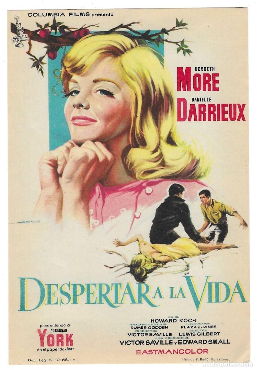 Cine: Programa Cine. Despertar a la vida. Kenneth More. 19-1544 - Foto 1