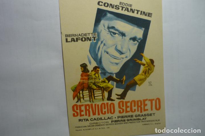 Cine: programa cine servicio secreto eddie constantine - Foto 1