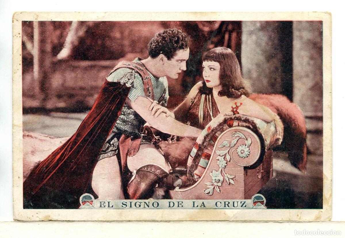 Cine: EL SIGNO DE LA CRUZ, con Claudette Colbert. - Foto 1