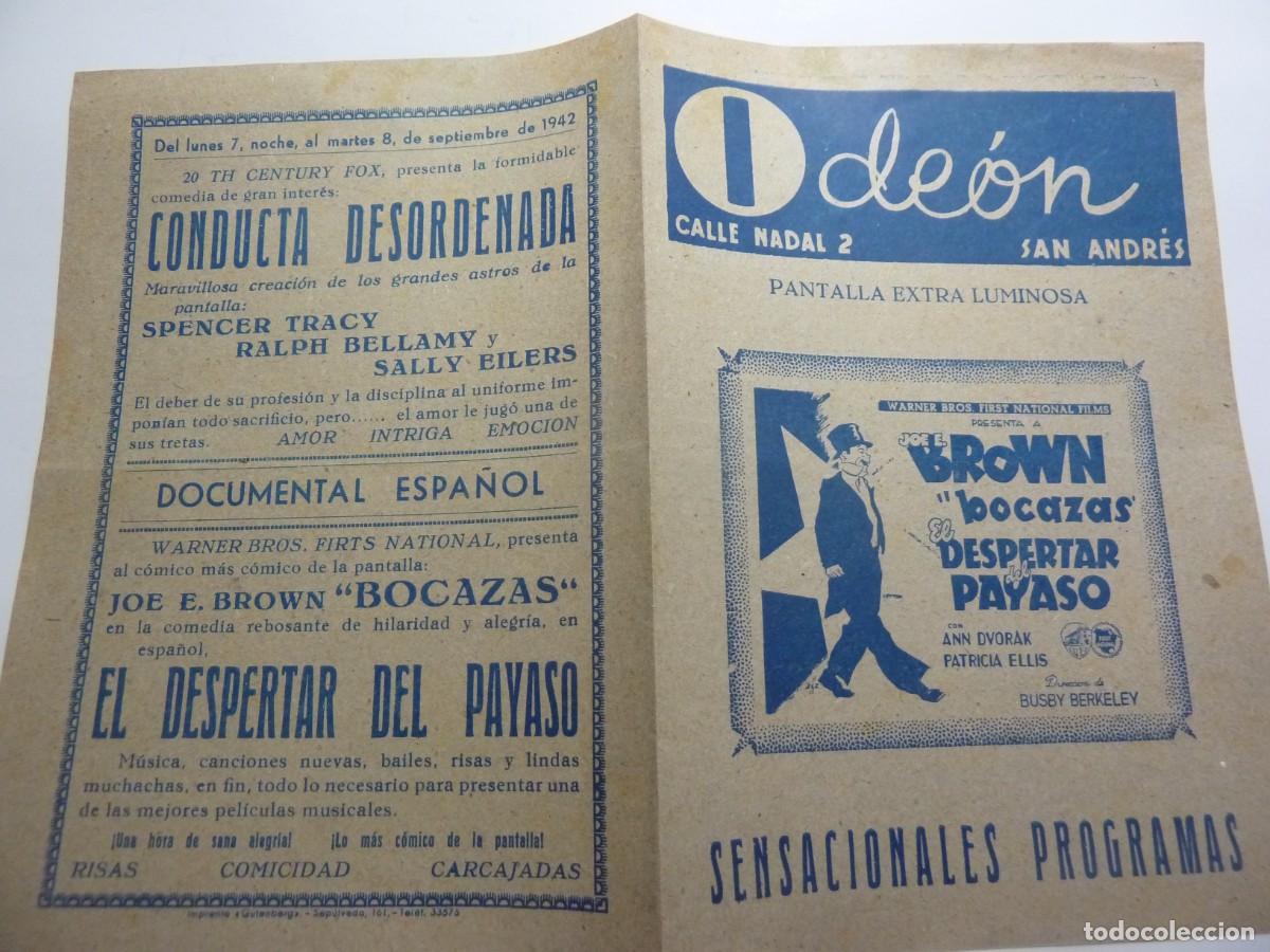 Cine: PROGRAMA LOCAL EL DESPERTAR DL PAYASO1942 - Foto 1