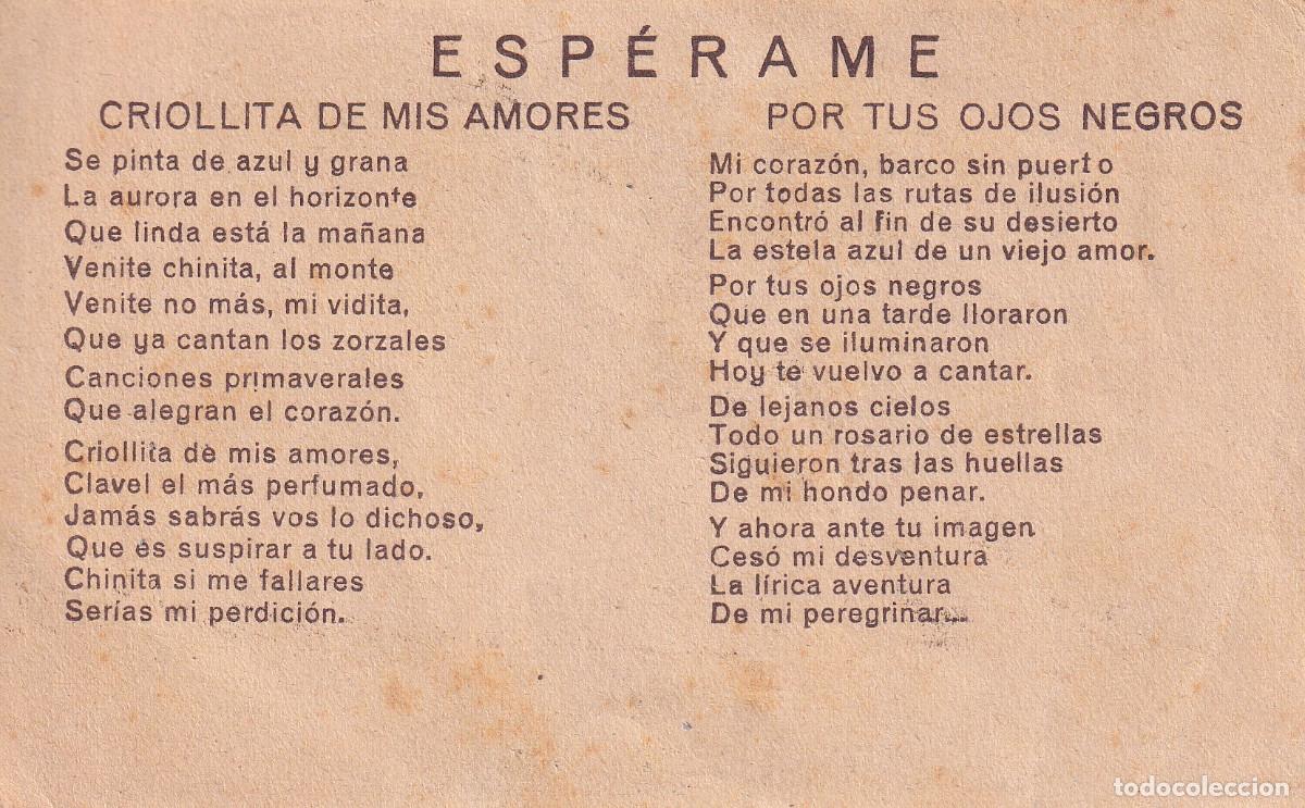 Cine: CARLOS GARDEL - ESPERAME - Foto 2