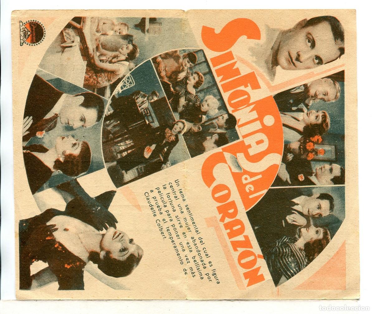Cine: SINFONIAS DEL CORAZ&Oacute;N, con Claudette Colbert. - Foto 2