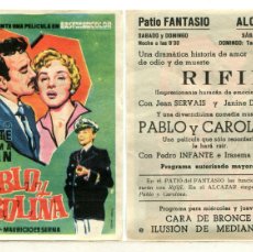 Cine: PABLO Y CAROLINA, CON PEDRO INFANTE.