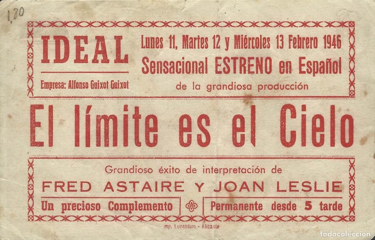 Cine: F6133 EL LIMITE ES EL CIELO-DIST. D.C.A. - Foto 2