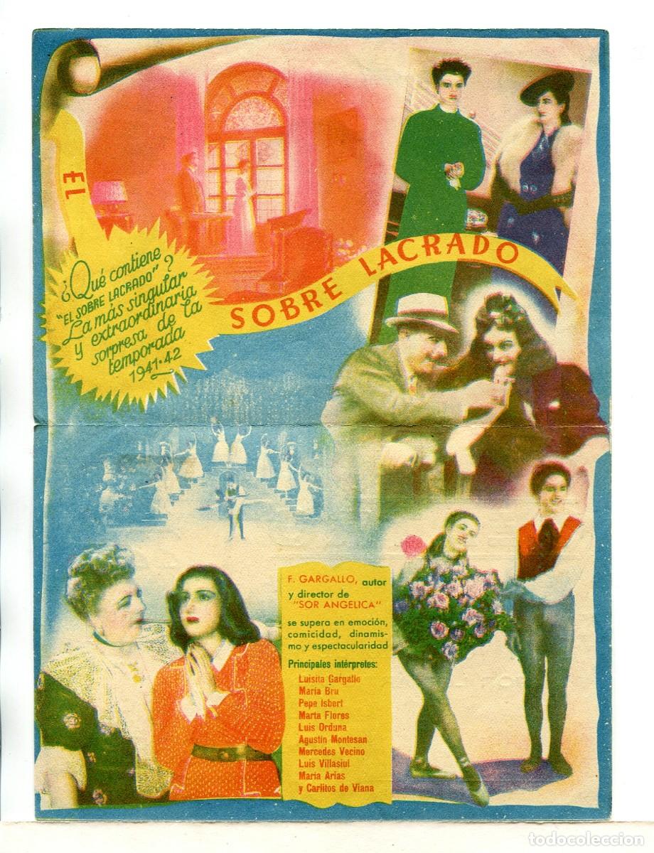 Cine: EL SOBRE LACRADO, con Jos&eacute; Isbert. - Foto 2