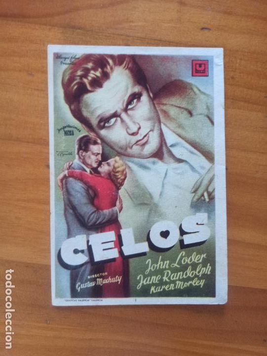 Cine: FOLLETO DE MANO - CELOS - JOHN LODER - CINE BAHIA (150) - Foto 1