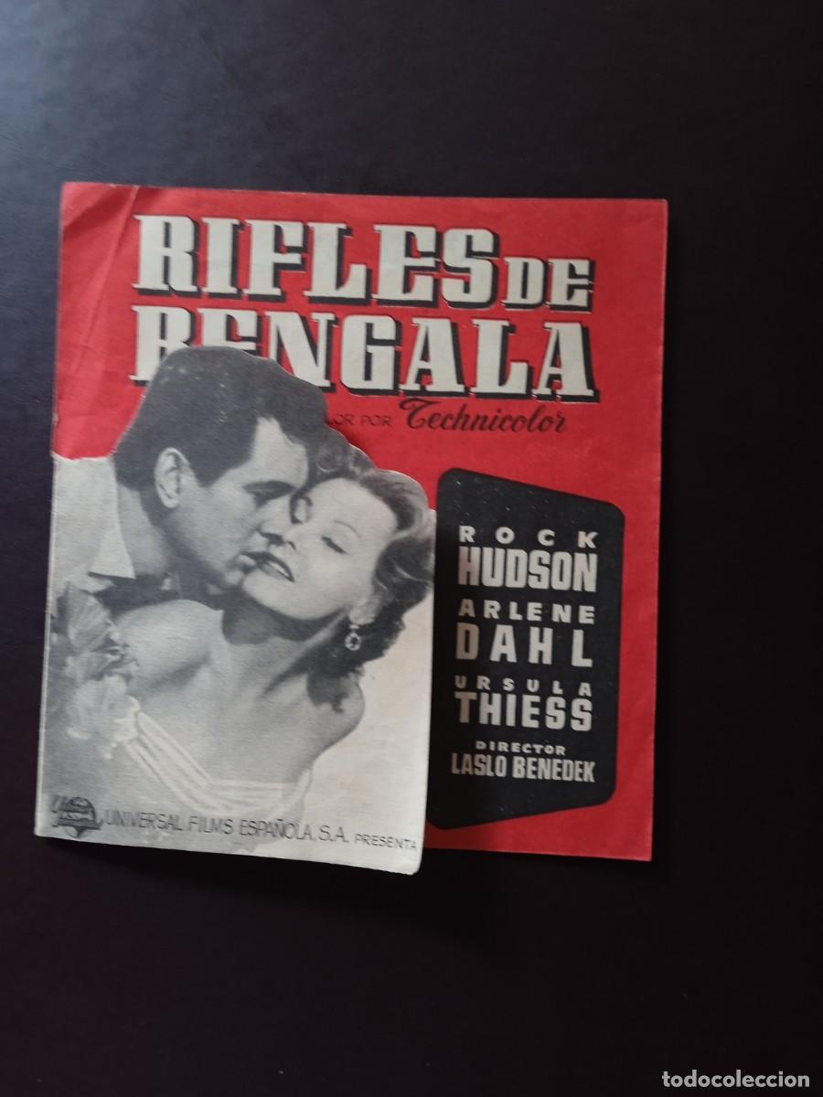 Kino: Rifles de Bengala Doble Troquelado con publicidad Kursaal Manresa