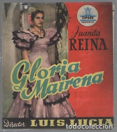 Cine: PROGRAMA DE CINE. GLORIA MAIRENA PC-7042 - Foto 1