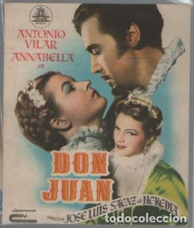 Cine: PROGRAMA DE CINE. DON JUAN PC-7052