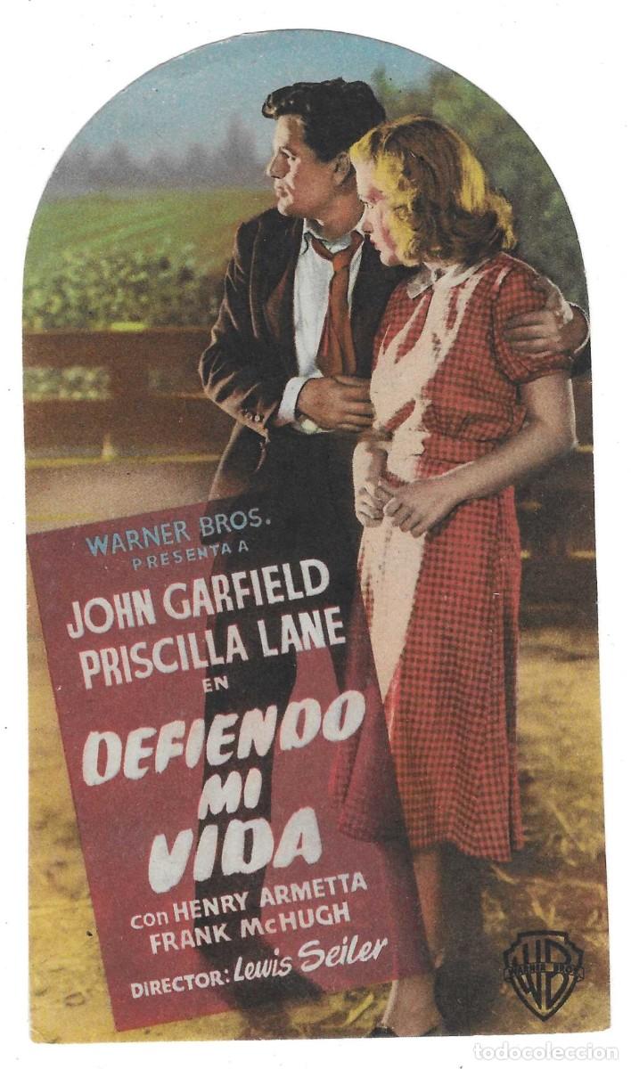 Cine: Programa Cine. Defiendo mi vida. John Garfield. 19-1550 - Foto 1