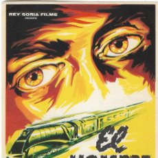 Cine: PN - PROGRAMA DE CINE - EL HOMBRE DEL EXPRESO DE ORIENTE - GERMAN COBOS - 1962 - SIN PUBLICIDAD.